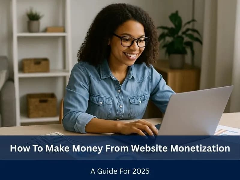 How To Make Money From Website Monetization: A Guide For 2025
