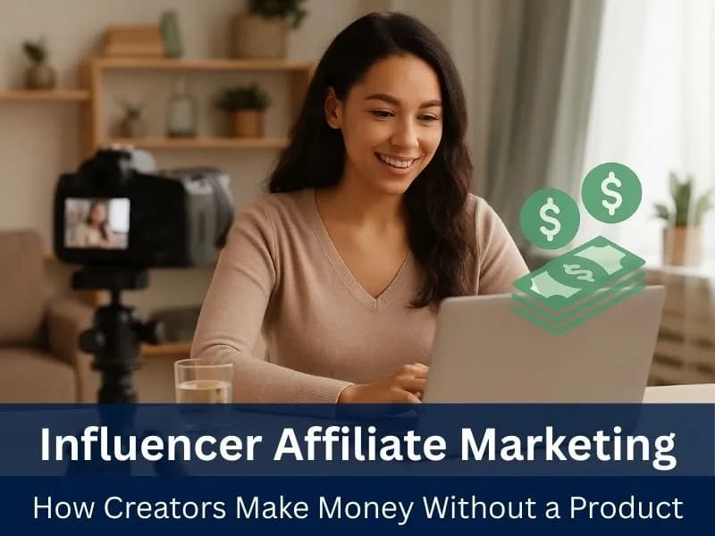 Influencer Affiliate Marketing: How Creators Make Money Without a Product